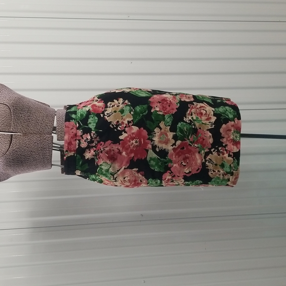 Talbots Dresses & Skirts - Talbots Black Floral Pencil Skirt